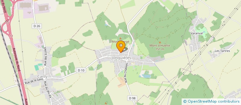 localisation de l'entreprise MONSIEUR STEPHANE CADORET  JONQUIERES