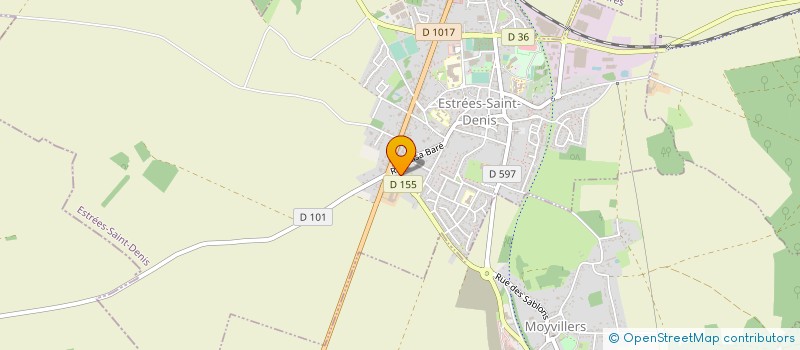 localisation de l'entreprise MONSIEUR STEPHANE CAGNART  GOURNAY-SUR-ARONDE