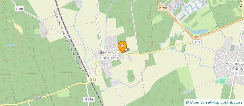 localisation de l'entreprise MONSIEUR STEPHANE CAILLER  VILLENEUVE-SAINT-DENIS