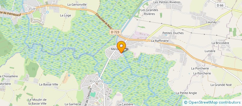 localisation de l'entreprise MONSIEUR STEPHANE CAIVEAU  ROUANS