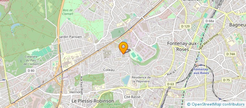 localisation de l'entreprise MONSIEUR STEPHANE CAKMAK à LE PLESSIS-ROBINSON
