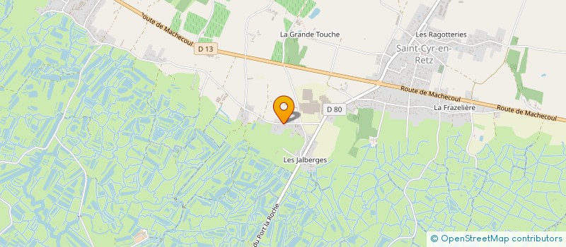 localisation de l'entreprise MONSIEUR STEPHANE CALARD  VILLENEUVE-EN-RETZ