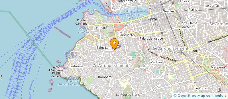 localisation de l'entreprise MONSIEUR STEPHANE CALCEI à MARSEILLE