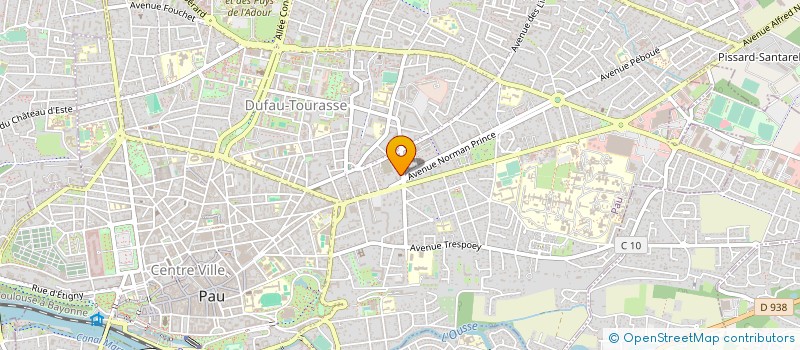 localisation de l'entreprise MONSIEUR STEPHANE CALESTREME à PAU