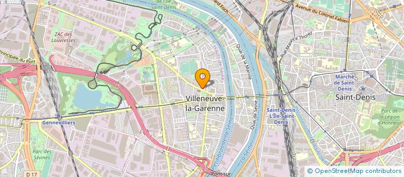 localisation de l'entreprise MONSIEUR STEPHANE CALLES-CALLIONI à VILLENEUVE-LA-GARENNE