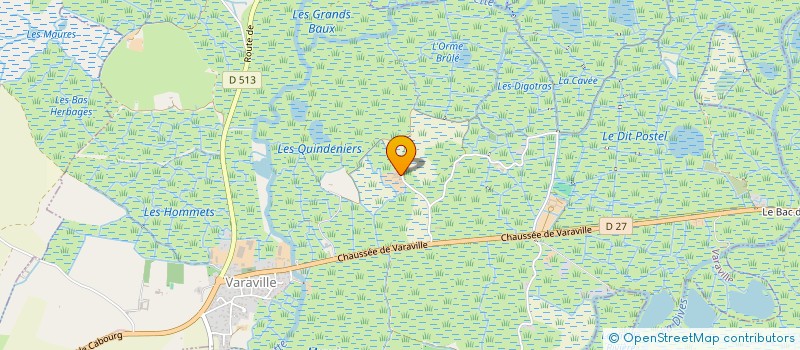 localisation de l'entreprise MONSIEUR STEPHANE CALLOUET  VARAVILLE