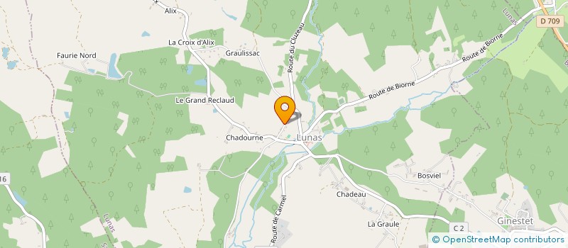 localisation de l'entreprise MONSIEUR STEPHANE CALVEL  LE FLEIX