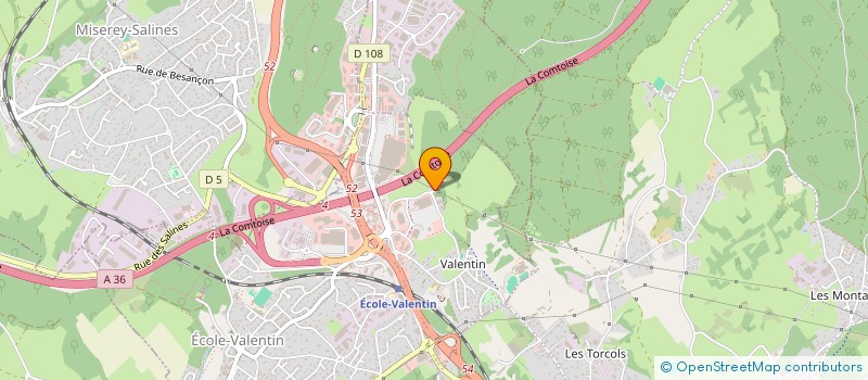 localisation de l'entreprise MONSIEUR STEPHANE CAMELOT  ECOLE VALENTIN