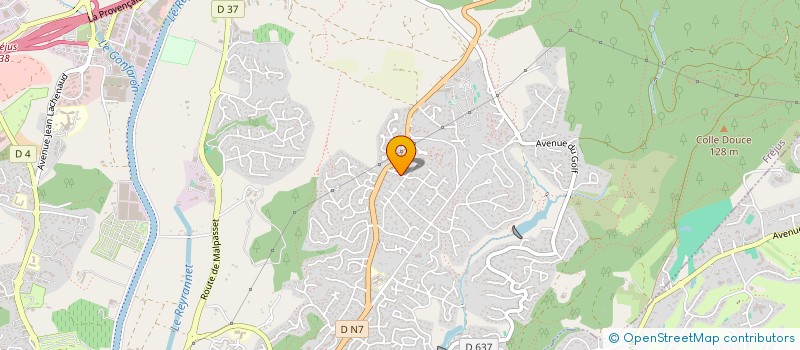 localisation de l'entreprise MONSIEUR STEPHANE CAMPAGNOLA à FREJUS