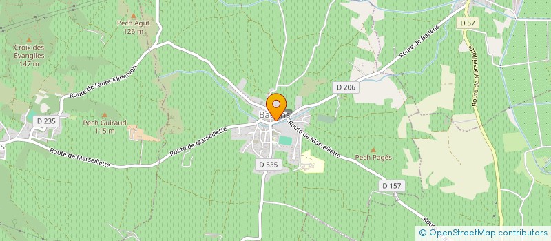 localisation de l'entreprise MONSIEUR STEPHANE CAMPILLO  BADENS