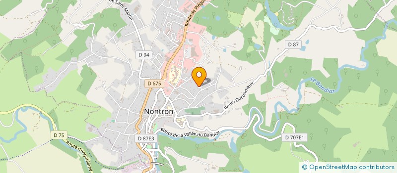 localisation de l'entreprise MONSIEUR STEPHANE CAMUS à AUGIGNAC