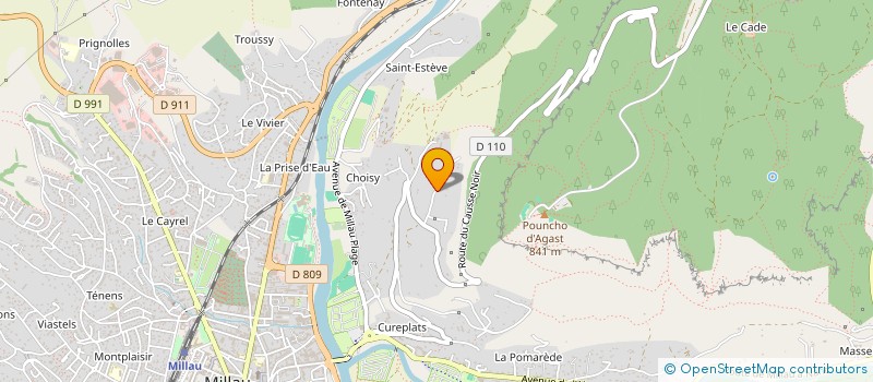 localisation de l'entreprise MONSIEUR STEPHANE CANAC à MILLAU