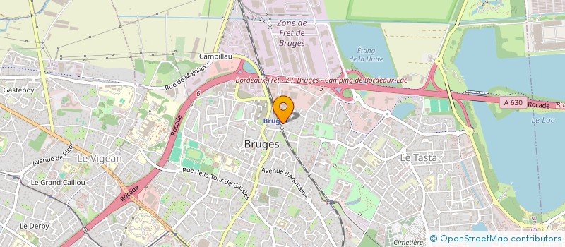 localisation de l'entreprise MONSIEUR STEPHANE CANDEIAS à BRUGES