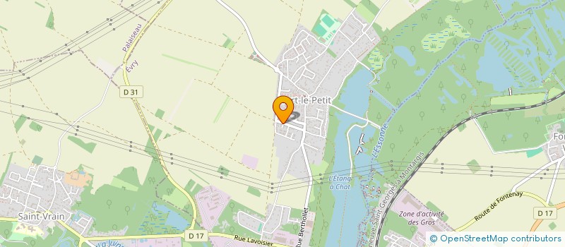 localisation de l'entreprise MONSIEUR STEPHANE CAPELLE  VERT-LE-PETIT