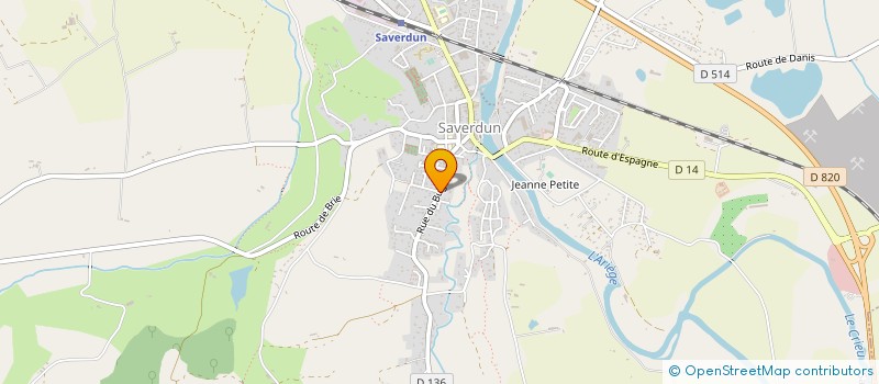 localisation de l'entreprise MONSIEUR STEPHANE CARDENTI à SAINT-SULPICE-SUR-LEZE