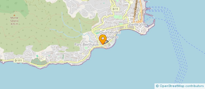 localisation de l'entreprise MONSIEUR STEPHANE CARLES  AJACCIO