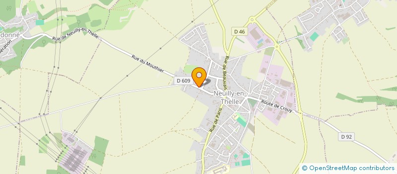 localisation de l'entreprise MONSIEUR STEPHANE CARON  NEUILLY-EN-THELLE