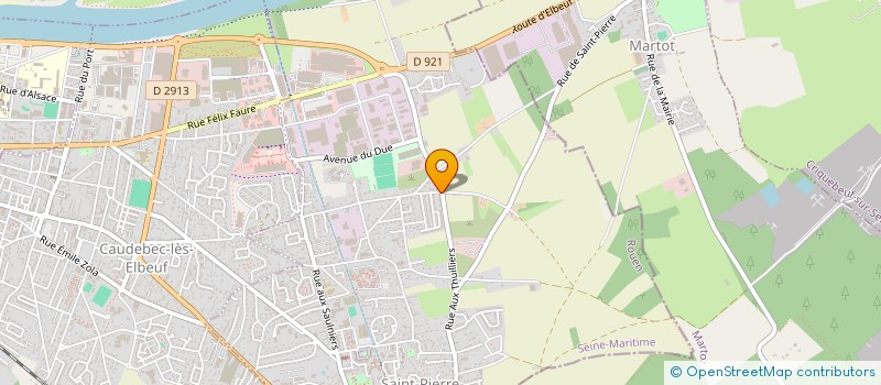 localisation de l'entreprise MONSIEUR STEPHANE CARON  SAINT-PIERRE-LES-ELBEUF