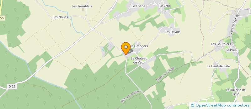 localisation de l'entreprise MONSIEUR STEPHANE CARON  MERRY-LA-VALLEE