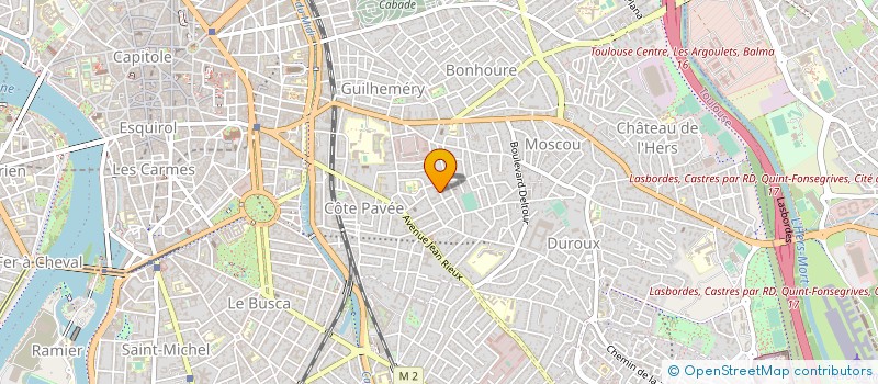 localisation de l'entreprise MONSIEUR STEPHANE CARPE  TOULOUSE