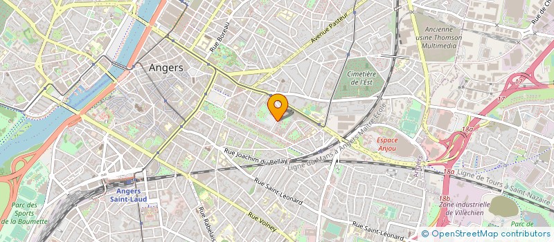 localisation de l'entreprise MONSIEUR STEPHANE CARPENTIER  ANGERS