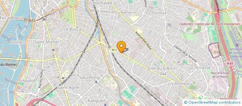 localisation de l'entreprise MONSIEUR STEPHANE CARRERA à TOULOUSE
