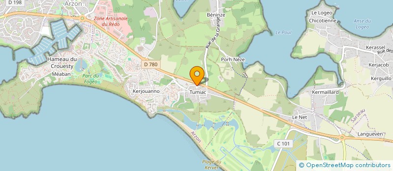 localisation de l'entreprise MONSIEUR STEPHANE CARREY à ARZON