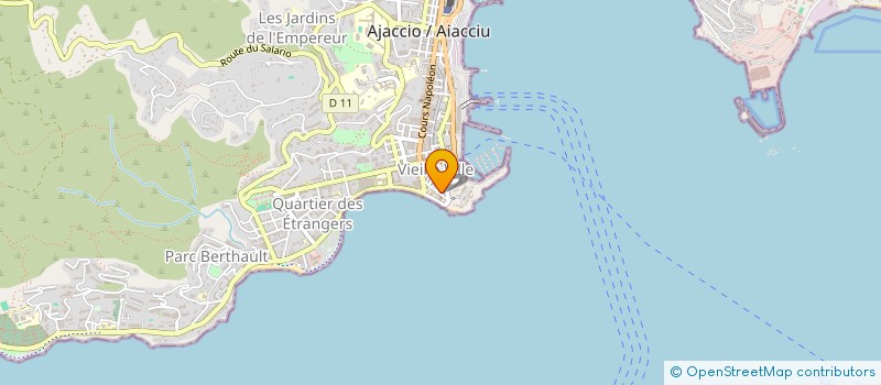 localisation de l'entreprise MONSIEUR STEPHANE CARTA à AJACCIO