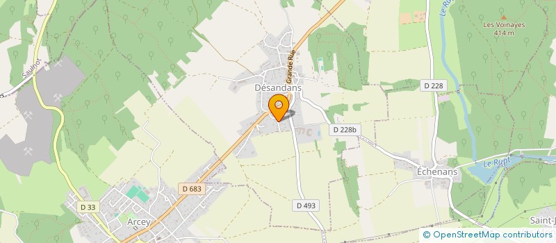 localisation de l'entreprise MONSIEUR STEPHANE CARTIER  DESANDANS