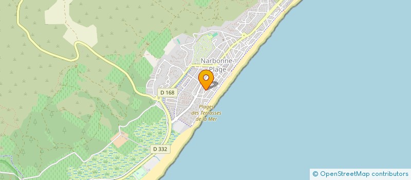 localisation de l'entreprise MONSIEUR STEPHANE CARVALHO  NARBONNE