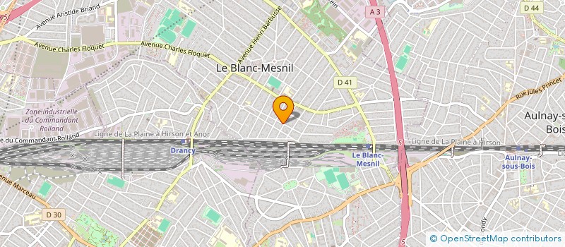 localisation de l'entreprise MONSIEUR STEPHANE CASANOVA à LE BLANC-MESNIL