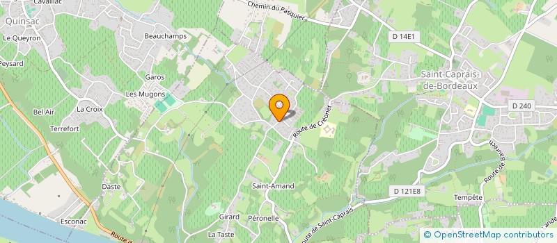 localisation de l'entreprise MONSIEUR STEPHANE CASSE  CAMBES