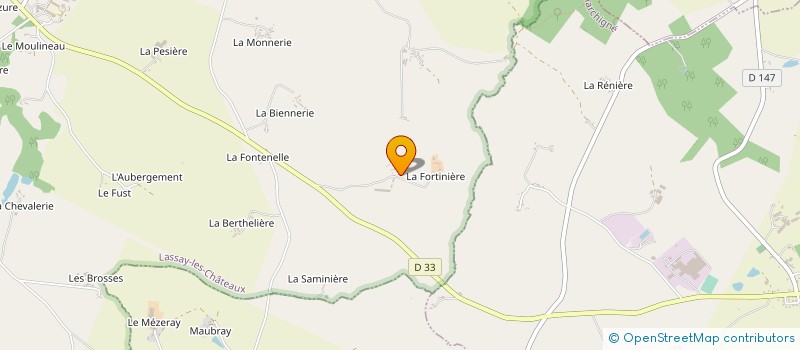 localisation de l'entreprise MONSIEUR STEPHANE CASSERON à LASSAY-LES-CHATEAUX