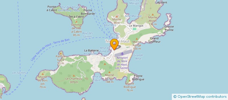 localisation de l'entreprise MONSIEUR STEPHANE CASSIN à TERRE-DE-HAUT