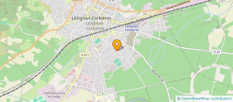 localisation de l'entreprise MONSIEUR STEPHANE CASTELLI à LEZIGNAN-CORBIERES