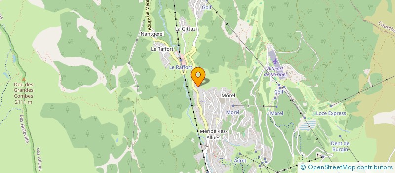 localisation de l'entreprise MONSIEUR STEPHANE CATELLA  LES ALLUES