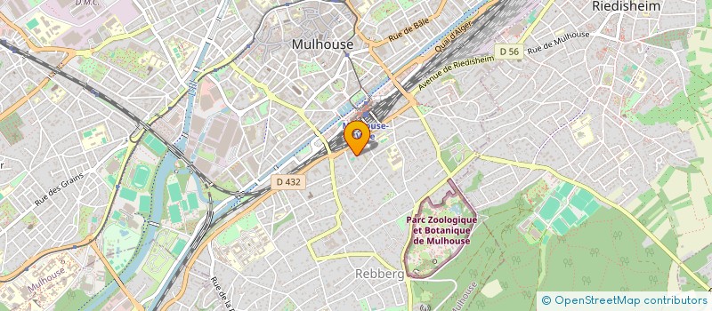 localisation de l'entreprise MONSIEUR STEPHANE CATOIRE  MULHOUSE