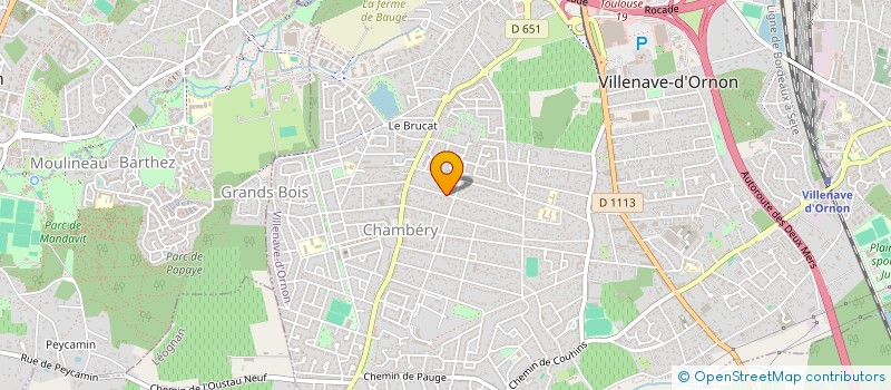 localisation de l'entreprise MONSIEUR STEPHANE CATORA  VILLENAVE-D'ORNON