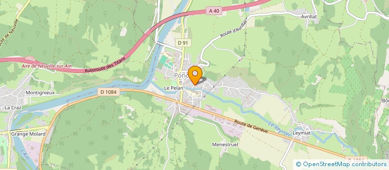 localisation de l'entreprise MONSIEUR STEPHANE CATTIN  PONCIN