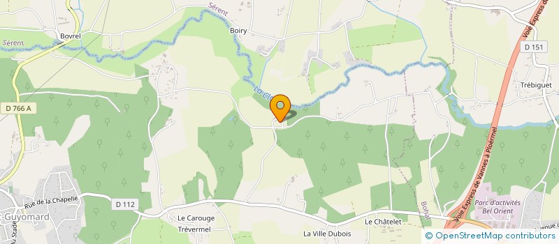 localisation de l'entreprise MONSIEUR STEPHANE CAUGEN  SAINT-GUYOMARD