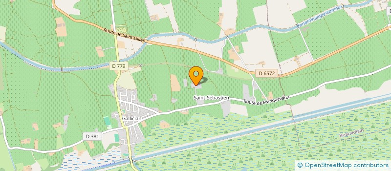 localisation de l'entreprise MONSIEUR STEPHANE CAUPERT à VAUVERT