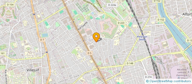 localisation de l'entreprise MONSIEUR STEPHANE CAVACIUTI  VITRY-SUR-SEINE