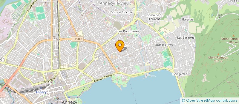 localisation de l'entreprise MONSIEUR STEPHANE CAVAGNA à ANNECY