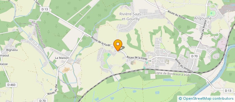 localisation de l'entreprise MONSIEUR STEPHANE CAVALIERI  RIVIERE-SAAS-ET-GOURBY