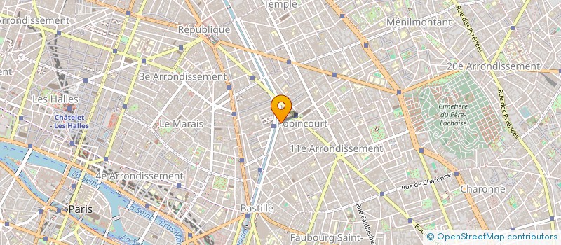 localisation de l'entreprise MONSIEUR STEPHANE CAVALLIE  PARIS