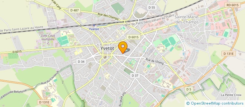 localisation de l'entreprise MONSIEUR STEPHANE CAVELIER  VALLIQUERVILLE