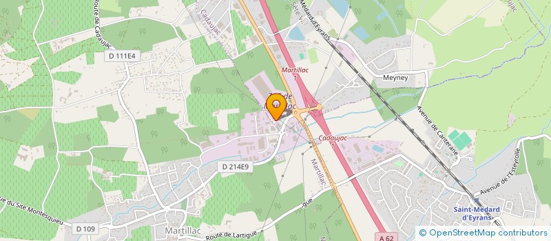 localisation de l'entreprise MONSIEUR STEPHANE CAZABAT  CADAUJAC