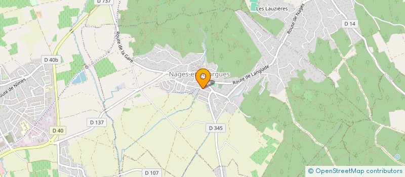 localisation de l'entreprise MONSIEUR STEPHANE CEYEROS  NAGES-ET-SOLORGUES