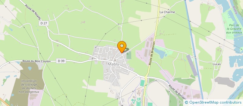 localisation de l'entreprise MONSIEUR STEPHANE CHAFFRAIX  MABLY