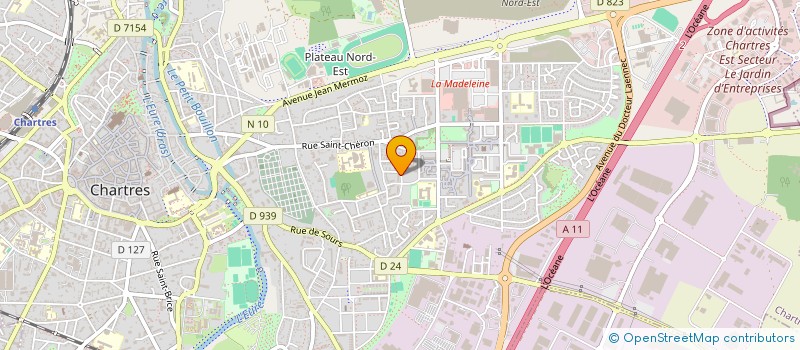 localisation de l'entreprise MONSIEUR STEPHANE CHAILLOU à CHARTRES